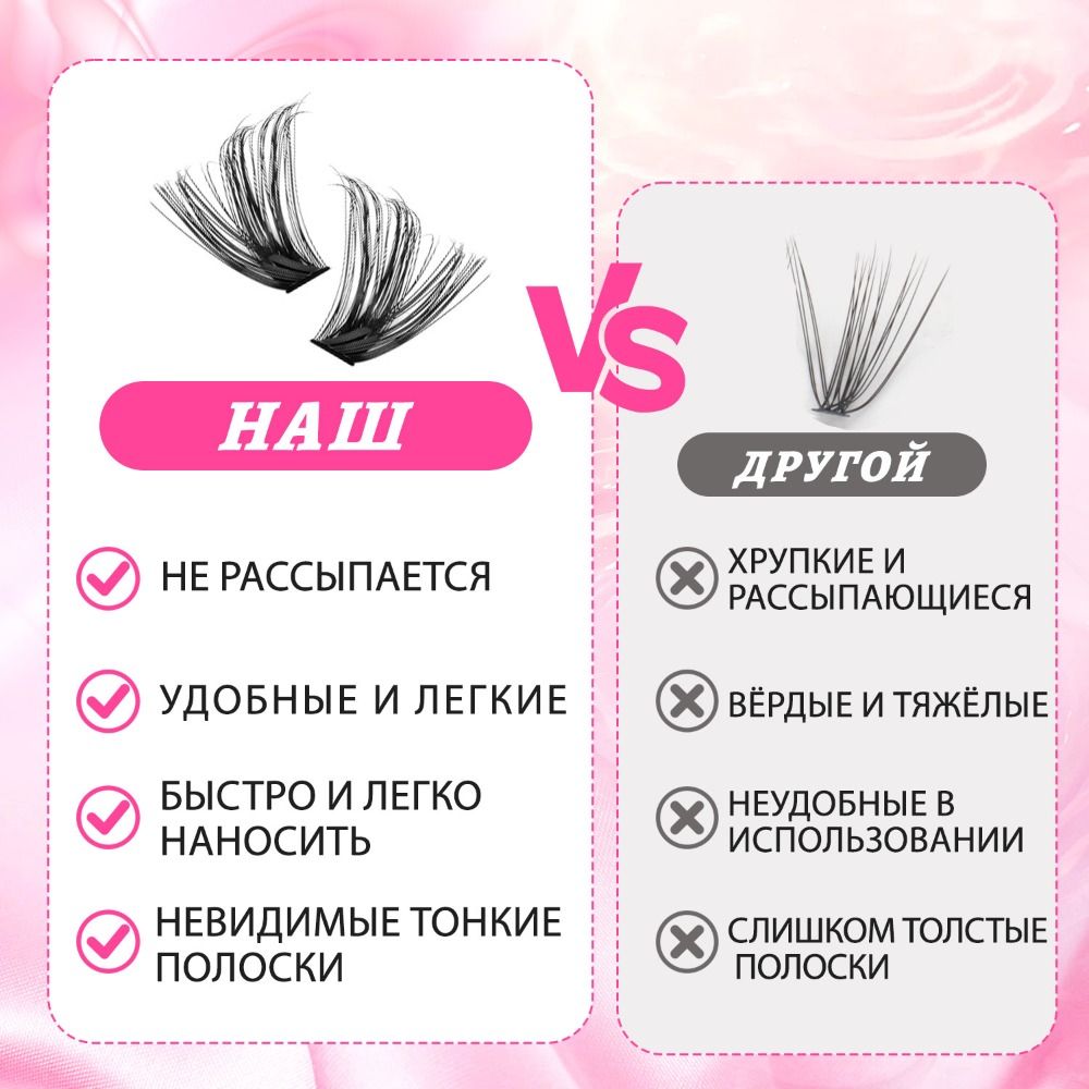Накладные ресницы Natural Look – обзор и цена Eyelash Extension Natural Look