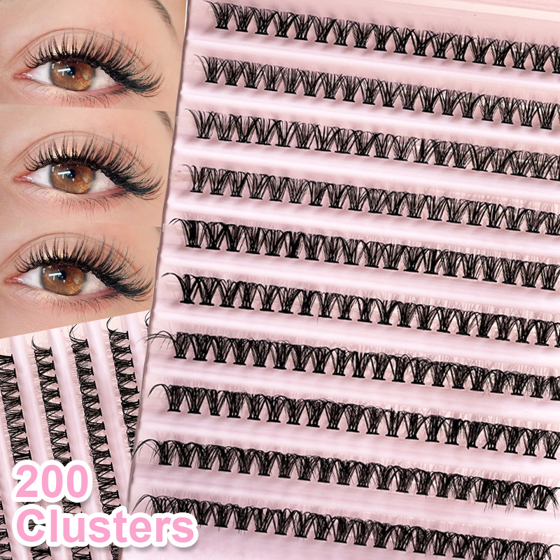Индивидуальные ресницы, пучок  – обзор и цена Eyelash Extension Look