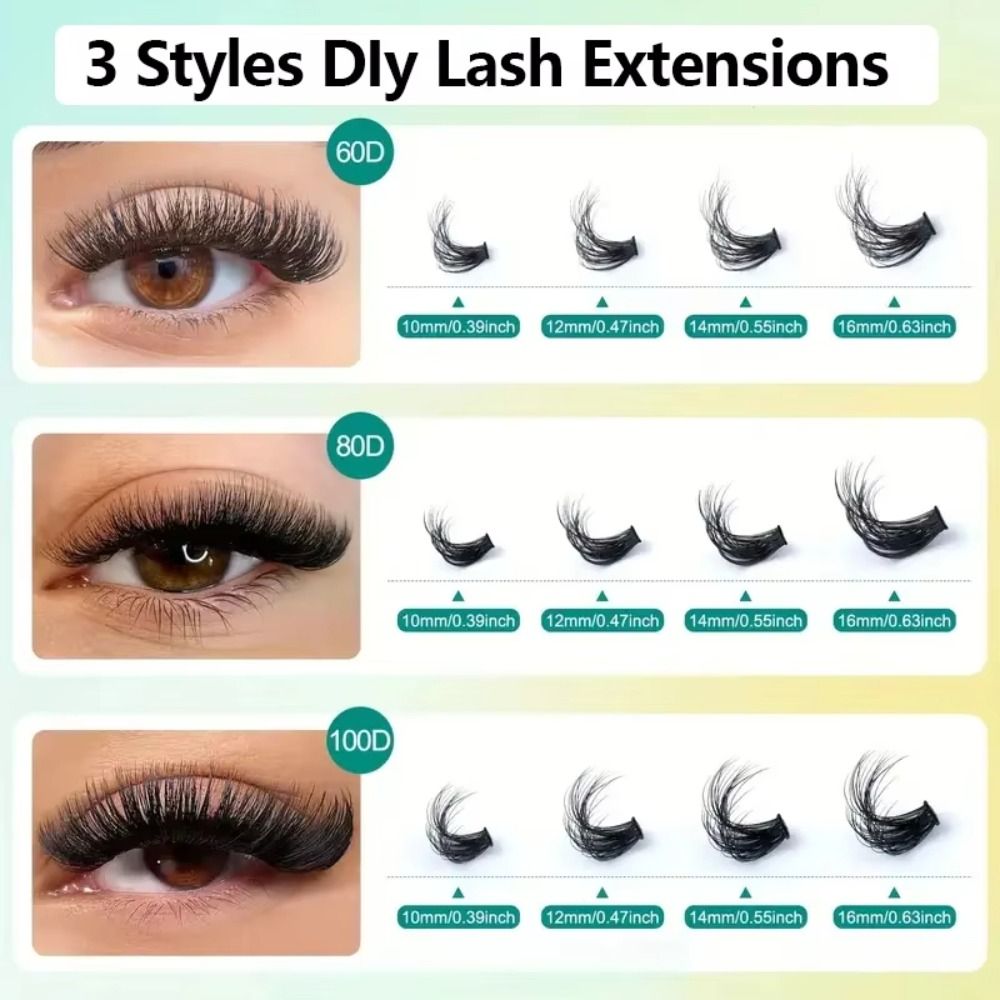 Накладные ресницы Natural Look – обзор и цена Eyelash Extension Natural Look
