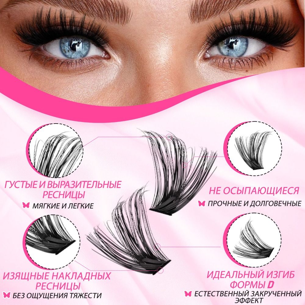Набор для самостоятельного нар – обзор и цена Eyelash Extension Natural Look