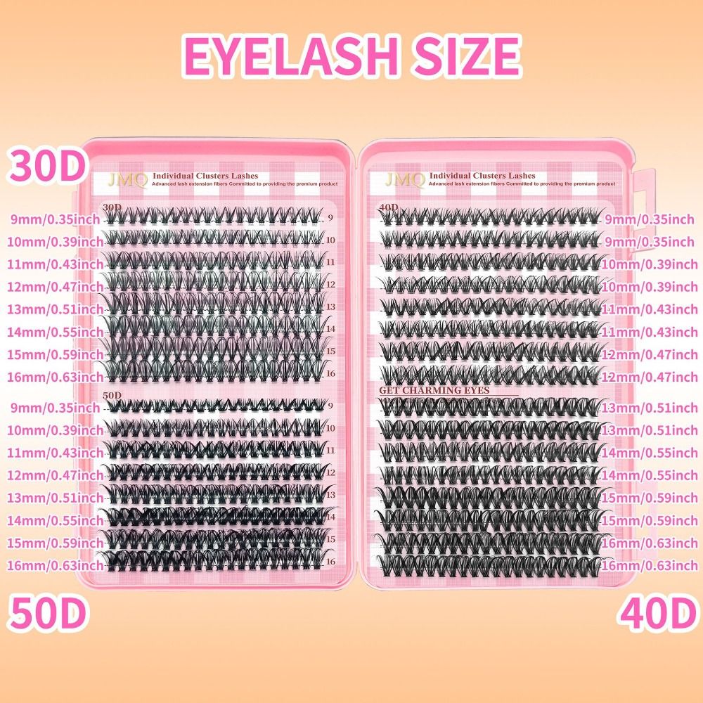 Накладные ресницы длиной 9-16  – обзор и цена Eyelash Extension Natural Look
