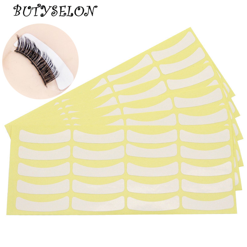 100 пар бумажных патчей для на – обзор и цена Eyelash Extension For Asian Eyes