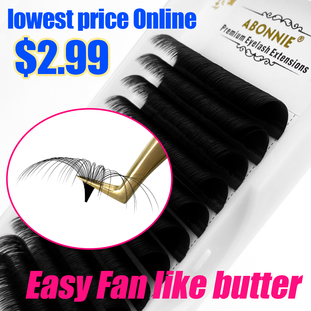Abonnie 0,03-0,10 мм, легкие в – обзор и цена Eyelash Extension Human Hair