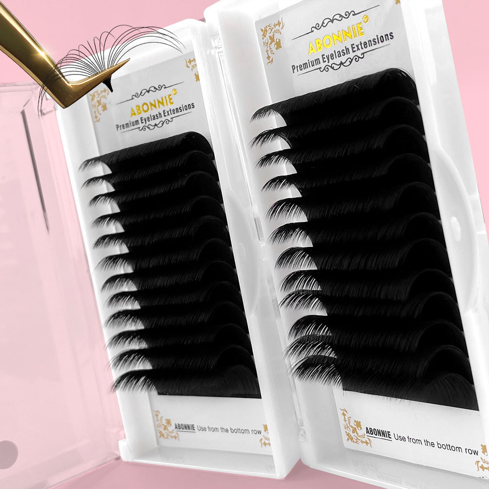 Abonnie 0,03-0,10 мм, легкие в – обзор и цена Eyelash Extension Human Hair