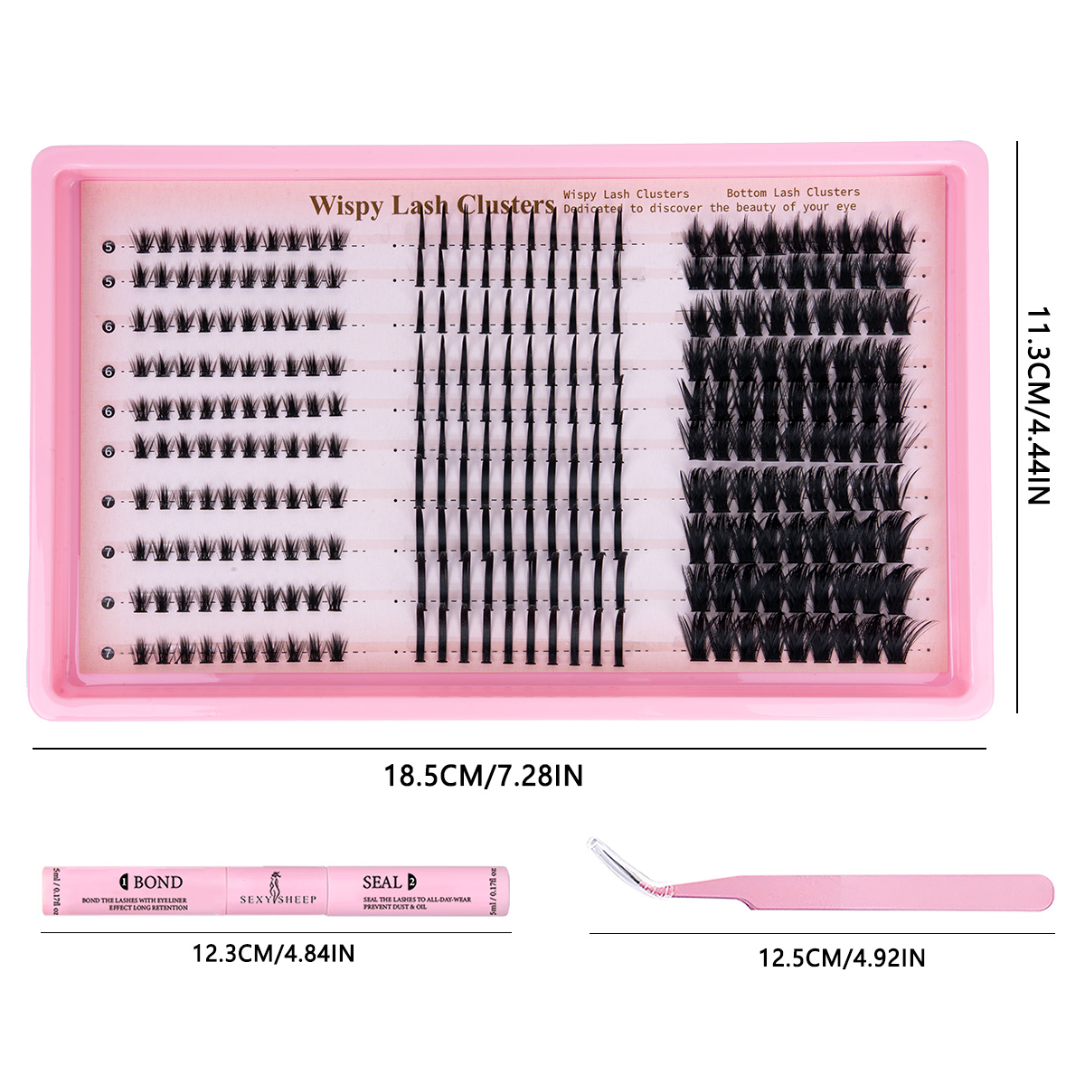 Набор для наращивания ресниц W – обзор и цена Eyelash Extension For Asian Eyes