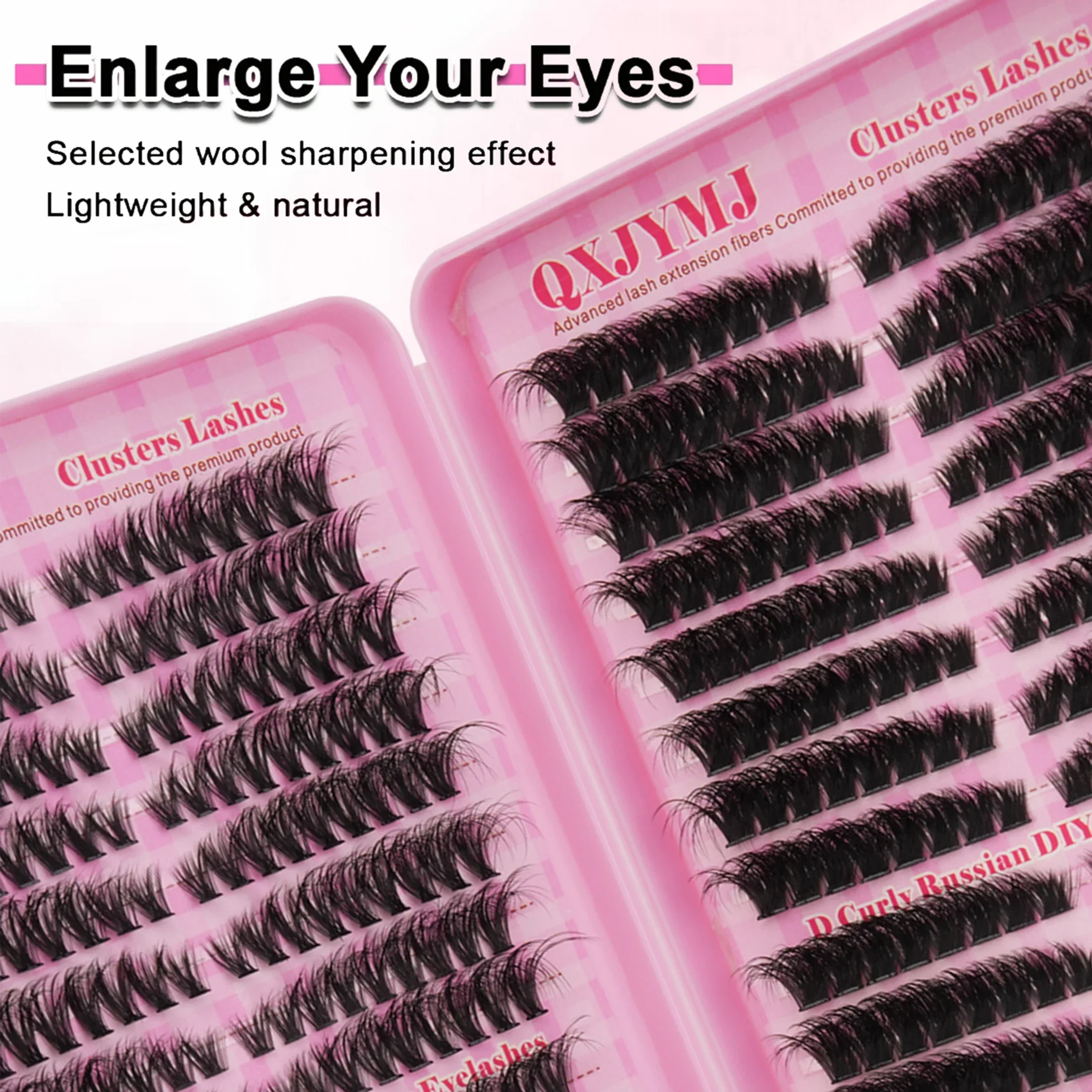 32 ряда, кривые ресницы, русск – обзор и цена Eyelash Extension Russian