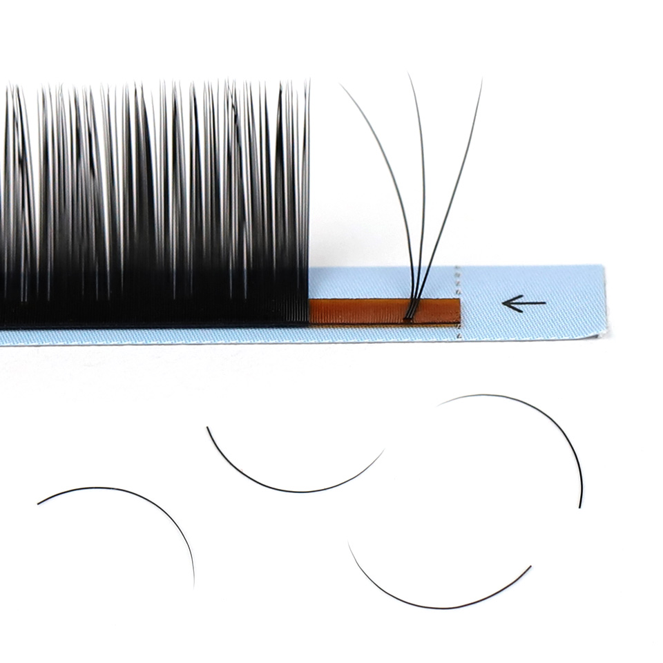 AGUUD 16-рядные длинные 16-20  – обзор и цена Eyelash Extension Human Hair