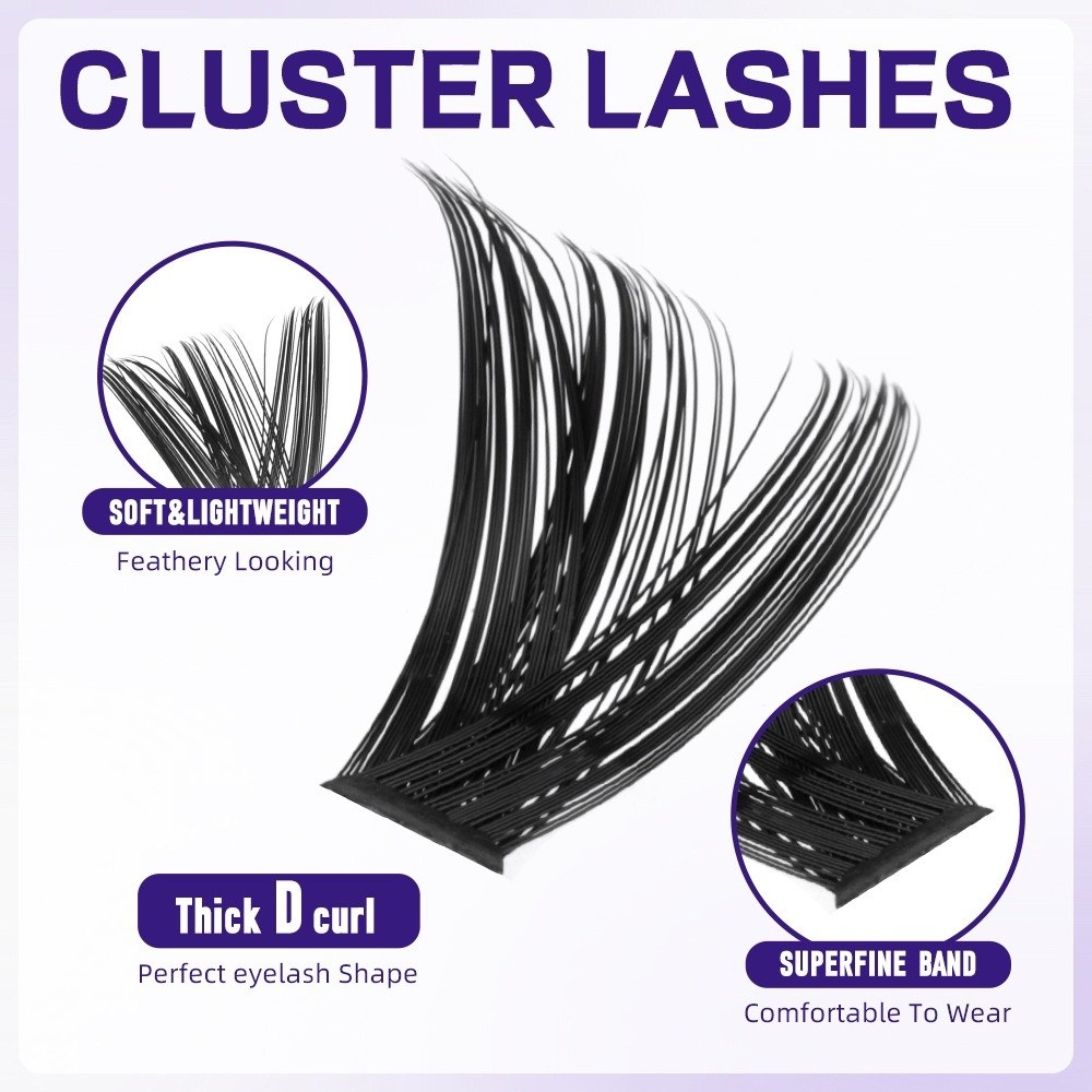 Накладные ресницы 8-18 мм для  – обзор и цена Eyelash Extension Natural Look