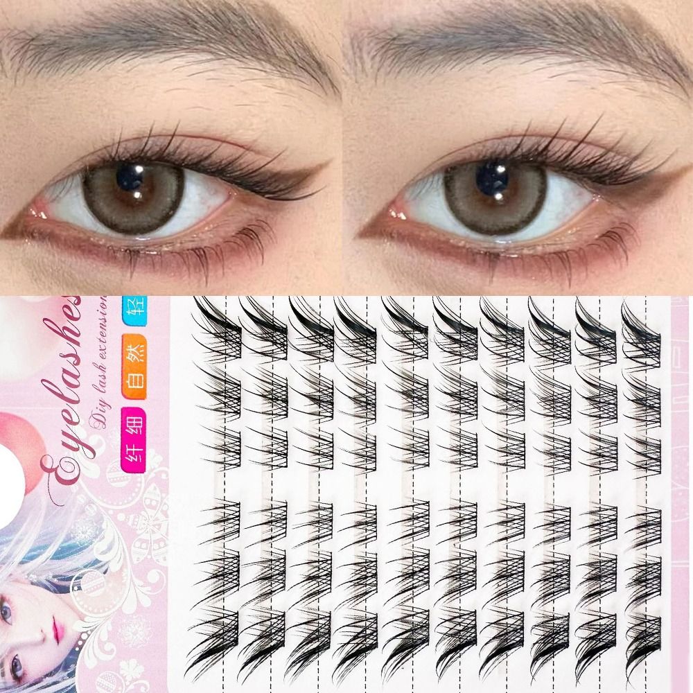 3D кошачий глаз кластеры ресни – обзор и цена Eyelash Extension For Asian Eyes