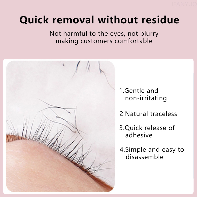 Жидкость для снятия клея для р – обзор и цена Eyelash Extension Eye Irritation