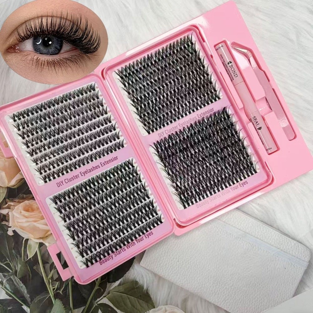 Новые густые длинные накладные – обзор и цена Eyelash Extension Natural Look